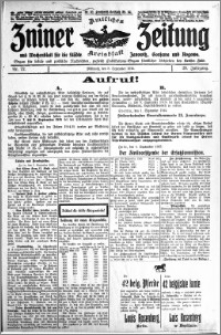 Zniner Zeitung 1915.09.08 R. 28 nr 72