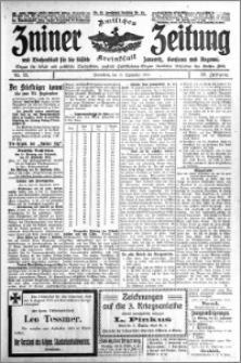 Zniner Zeitung 1915.09.11 R. 28 nr 73