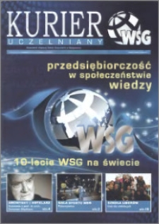 Kurier Uczelniany : kwartalnik Wyższej Szkoły Gospodarki w Bydgoszczy. Nr 29 (2009)