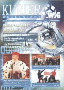 Kurier Uczelniany : kwartalnik Wyższej Szkoły Gospodarki w Bydgoszczy. Nr 31 (2009)