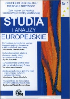 Studia i Analizy Europejskie, Nr 1 (2008)