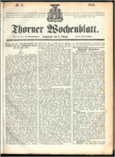 Thorner Wochenblatt 1858, No. 11