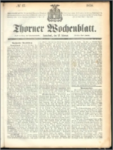 Thorner Wochenblatt 1858, No. 17