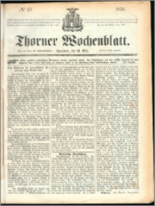Thorner Wochenblatt 1858, No. 23