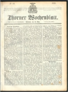 Thorner Wochenblatt 1858, No. 24