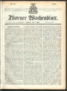 Thorner Wochenblatt 1858, No. 26