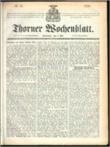 Thorner Wochenblatt 1858