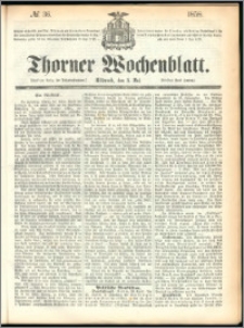 Thorner Wochenblatt 1858, No. 36