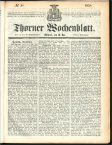 Thorner Wochenblatt 1858, No. 38