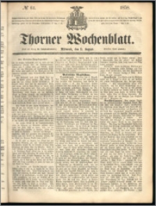 Thorner Wochenblatt 1858, No. 64