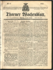 Thorner Wochenblatt 1858, No. 87