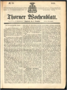 Thorner Wochenblatt 1858, No. 98
