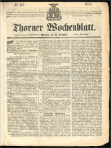 Thorner Wochenblatt 1858, No. 105