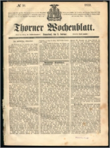 Thorner Wochenblatt 1859, No. 10