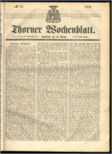 Thorner Wochenblatt 1859, No. 12