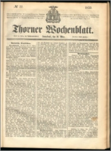 Thorner Wochenblatt 1859, No. 22