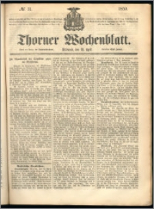 Thorner Wochenblatt 1859, No. 31