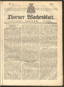 Thorner Wochenblatt 1859, No. 38
