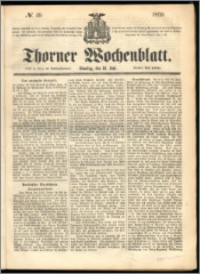 Thorner Wochenblatt 1859, No. 49