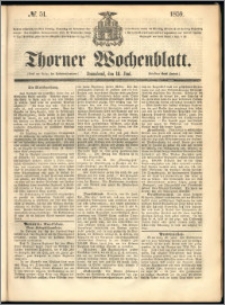Thorner Wochenblatt 1859, No. 51