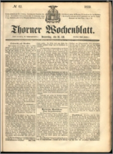 Thorner Wochenblatt 1859, No. 62