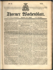 Thorner Wochenblatt 1859, No. 72