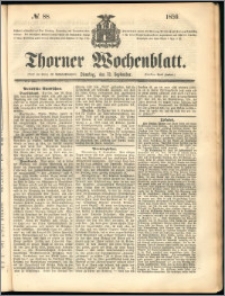 Thorner Wochenblatt 1859, No. 88