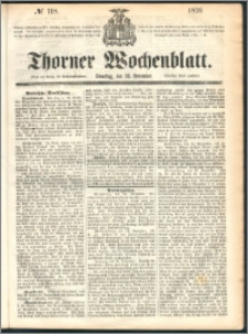 Thorner Wochenblatt 1859, No. 118