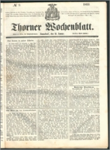 Thorner Wochenblatt 1860, No. 9