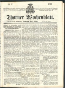 Thorner Wochenblatt 1860, No. 17