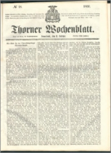 Thorner Wochenblatt 1860, No. 18
