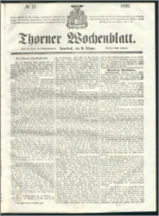 Thorner Wochenblatt 1860, No. 21
