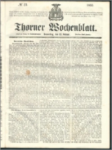 Thorner Wochenblatt 1860, No. 23