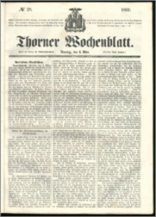Thorner Wochenblatt 1860, No. 28