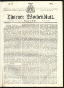Thorner Wochenblatt 1860, No. 31