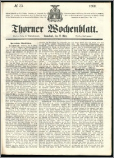 Thorner Wochenblatt 1860, No. 33