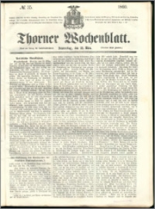Thorner Wochenblatt 1860, No. 35
