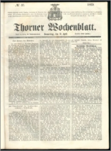 Thorner Wochenblatt 1860, No. 46
