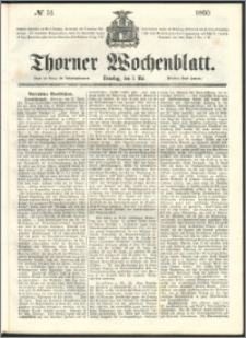 Thorner Wochenblatt 1860, No. 51