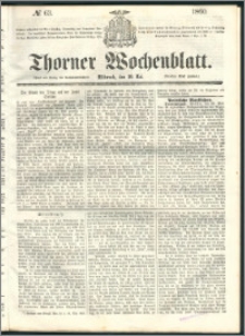 Thorner Wochenblatt 1860, No. 63