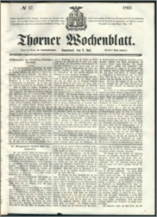 Thorner Wochenblatt 1860, No. 67