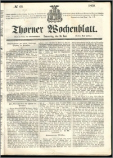 Thorner Wochenblatt 1860, No. 69