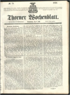 Thorner Wochenblatt 1860, No. 79