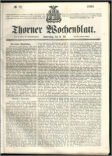 Thorner Wochenblatt 1860, No. 82