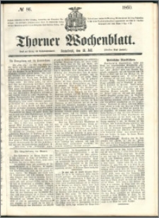 Thorner Wochenblatt 1860, No. 86
