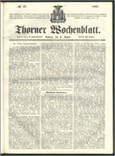 Thorner Wochenblatt 1860, No. 99