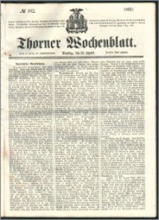 Thorner Wochenblatt 1860, No. 102