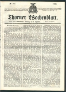 Thorner Wochenblatt 1860, No. 105