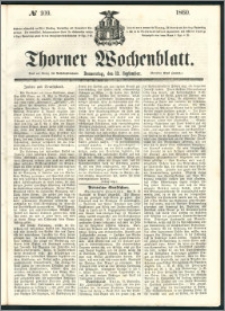 Thorner Wochenblatt 1860, No. 109