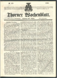 Thorner Wochenblatt 1860, No. 119